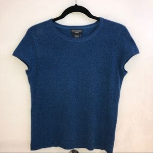 Sutton Studio Short Sleeve Cashmere